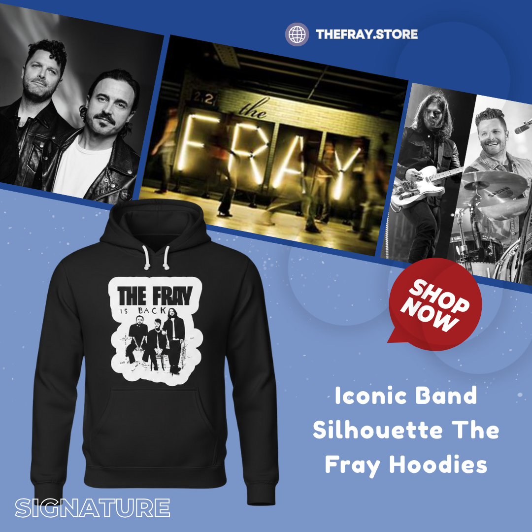 Iconic Band Silhouette NTAN0801 The Fray Hoodies